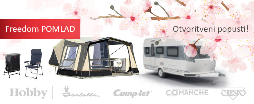 kamping oprema freedom center otvoritev sezone 2018