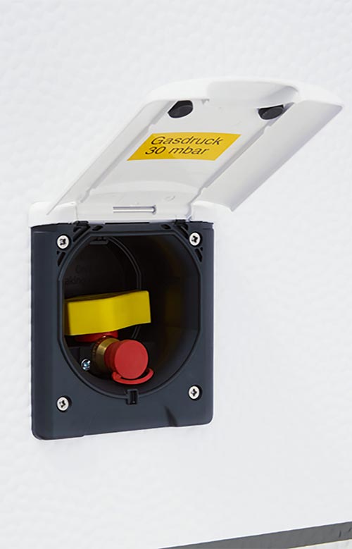 2018 pocitniske prikolice hobby dodatna oprema zunanji prikljucek za plin